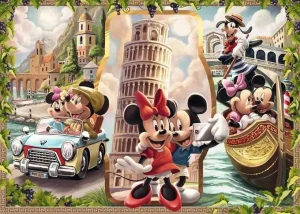 Vacation Mickey & Minnie 1000 pc Puzzle