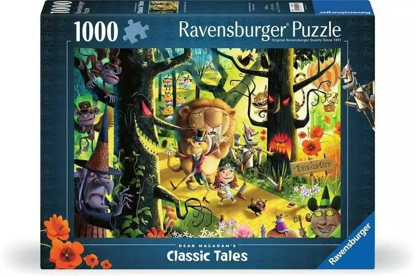 MacAdam: Lions, Tigers & Bears, Oh My! 1000 pc Puzzle