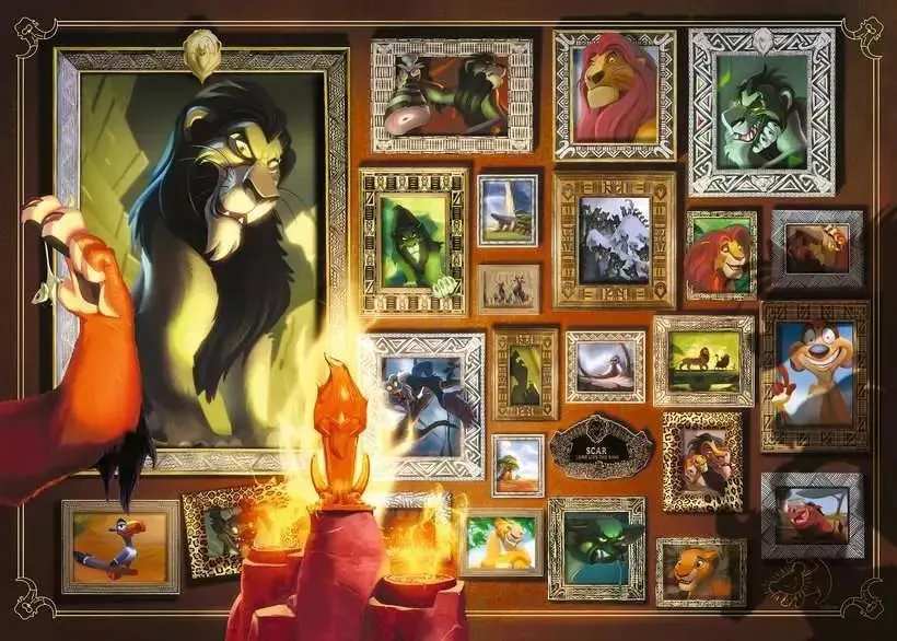 Disney Villainous: Scar 1000 pc Puzzle
