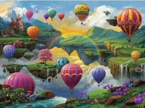 Air Balloon Valley 500 Pc Puzzle (USJ)