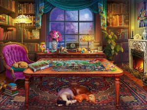 Puzzler's Place 750 pc Large Format