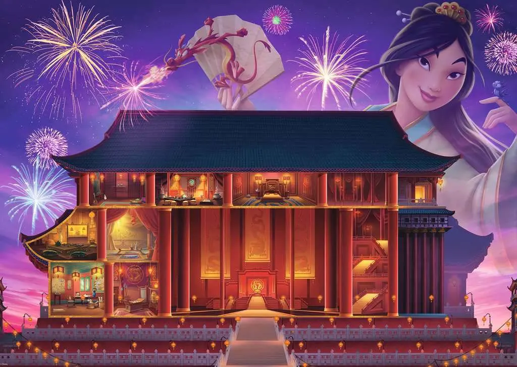 Disney Castle: Mulan 1000 pc Puzzle