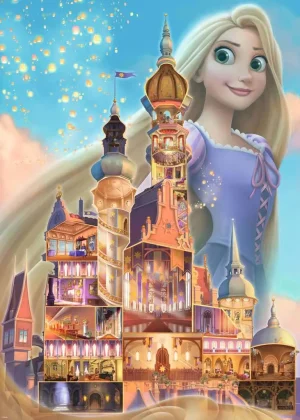 Disney Castle: Rapunzel 1000 pc Puzzle