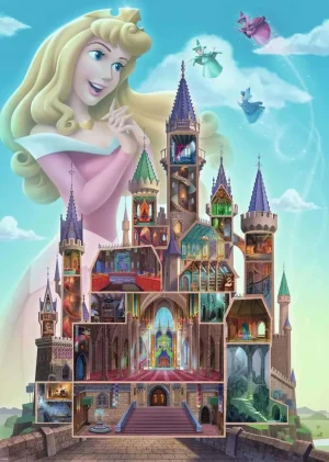 Disney Castle: Aurora 1000 pc Puzzle