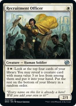 Recruitment Officer [The Brothers' War]