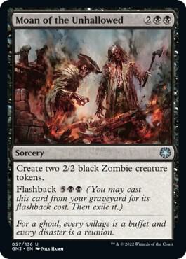 Moan of the Unhallowed [Magic Game Night: Free-For-All]