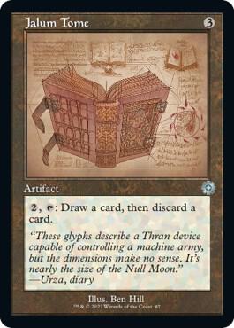 Jalum Tome (Schematic) [The Brothers' War: Retro Frame Artifacts]