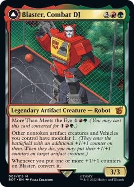 Blaster, Combat DJ [Universes Beyond: Transformers]