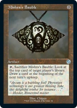 Mishra's Bauble [The Brothers' War: Retro Frame Artifacts]