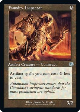 Foundry Inspector [The Brothers' War: Retro Frame Artifacts]