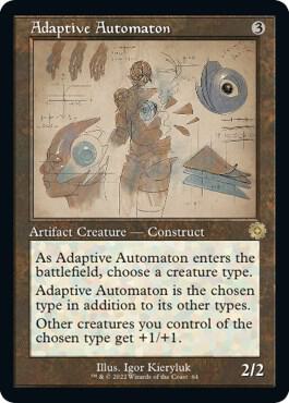 Adaptive Automaton (Schematic) [The Brothers' War: Retro Frame Artifacts]