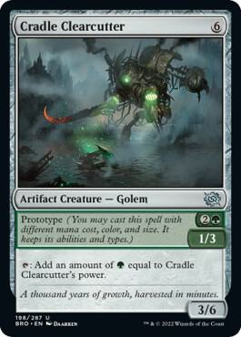 Cradle Clearcutter [The Brothers' War]