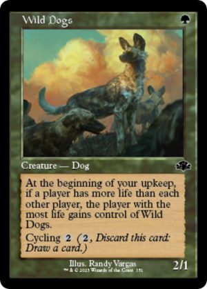 Wild Dogs (Retro Frame) [Dominaria Remastered]