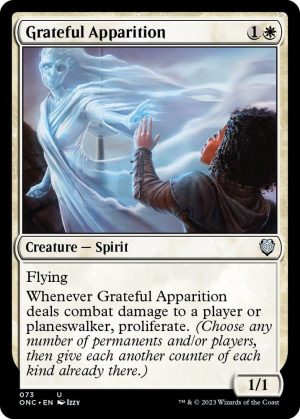 Grateful Apparition [Commander: Phyrexia: All Will Be One]