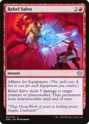 Rebel Salvo [Phyrexia: All Will Be One]
