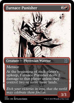 Furnace Punisher (Showcase) [Phyrexia: All Will Be One]