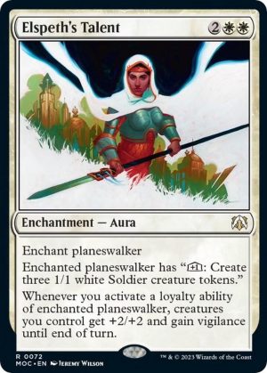 Elspeth's Talent [Commander: March of the Machine]