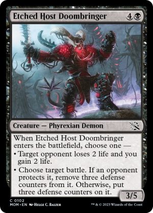 Etched Host Doombringer [March of the Machine]
