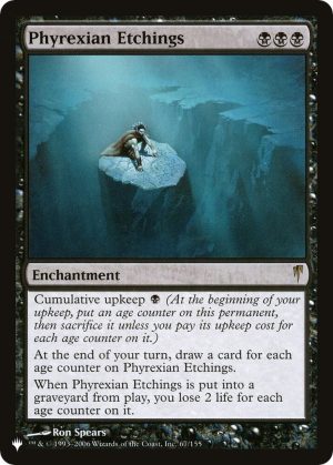 Phyrexian Etchings [The List Reprints]
