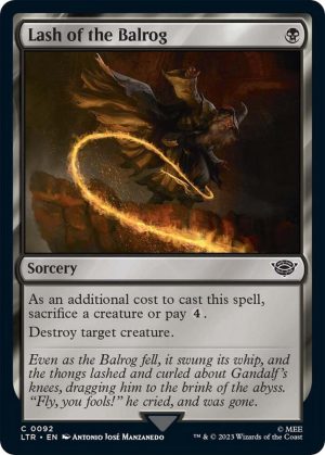 Lash of the Balrog [Universes Beyond: The Lord of the Rings: Tales of Middle-earth]