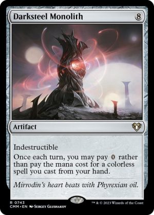 Darksteel Monolith [Commander Masters]