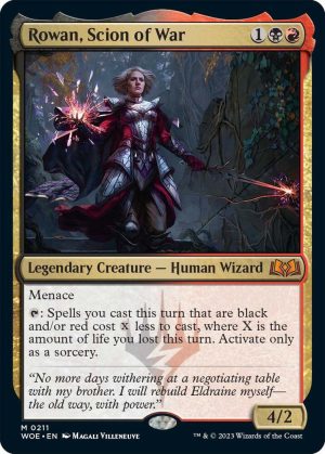 Rowan, Scion of War [Wilds of Eldraine]