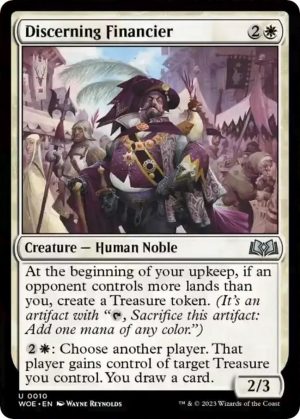 Discerning Financier [Wilds of Eldraine]