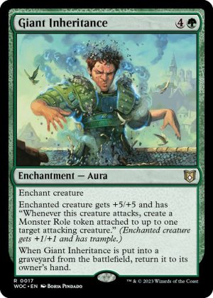 Giant Inheritance [Commander: Wilds of Eldraine]