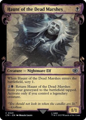 Haunt of the Dead Marshes (Showcase Scrolls) [Universes Beyond: The Lord of the Rings: Tales of Middle-earth]