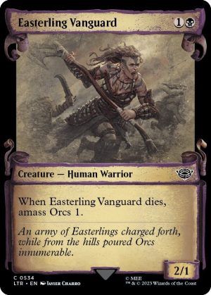 Easterling Vanguard (Showcase Scrolls) [Universes Beyond: The Lord of the Rings: Tales of Middle-earth]