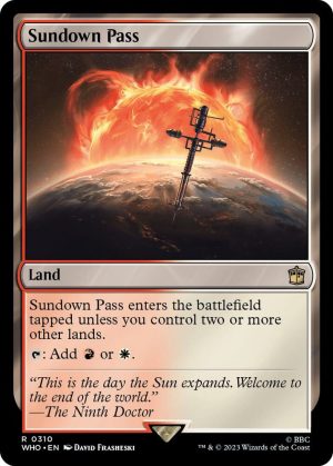 Sundown Pass [Universes Beyond: Doctor Who]