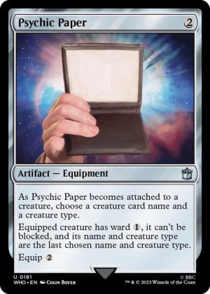 Psychic Paper [Universes Beyond: Doctor Who]