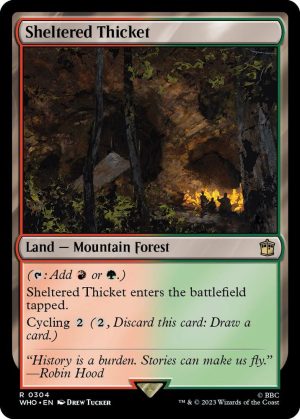 Sheltered Thicket [Universes Beyond: Doctor Who]