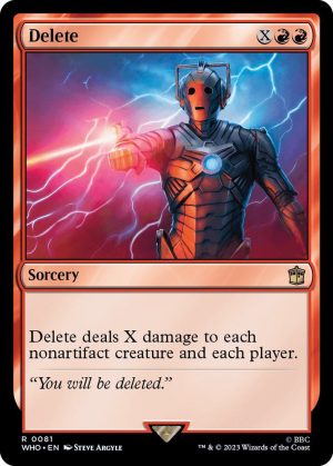 Delete [Universes Beyond: Doctor Who]