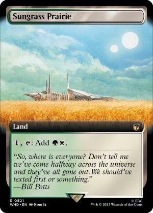 Sungrass Prairie (Extended Art) [Universes Beyond: Doctor Who]