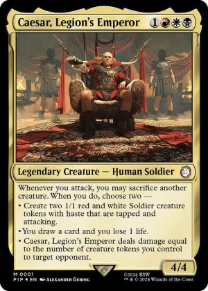 Caesar, Legion's Emperor [Universes Beyond: Fallout]