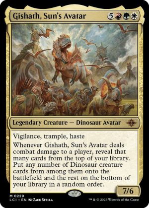 Gishath, Sun's Avatar [The Lost Caverns of Ixalan]