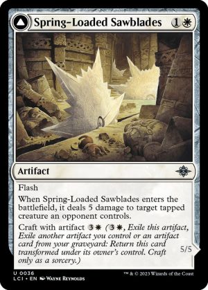 Spring-Loaded Sawblades [The Lost Caverns of Ixalan]