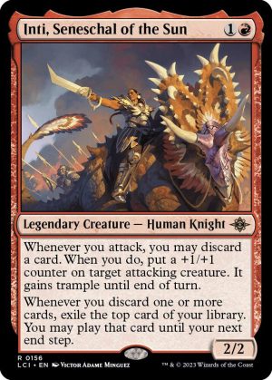 Inti, Seneschal of the Sun [The Lost Caverns of Ixalan]
