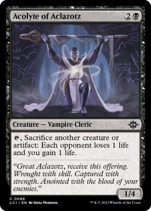 Acolyte of Aclazotz [The Lost Caverns of Ixalan]