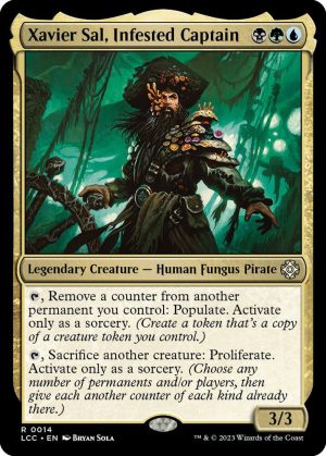 Xavier Sal, Infested Captain [Commander: The Lost Caverns of Ixalan]