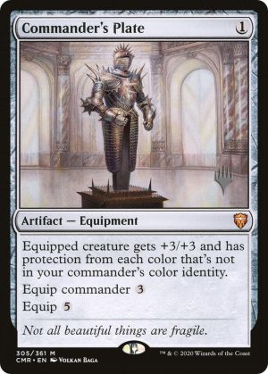 Commander's Plate [Promo Pack: Murders at Karlov Manor]