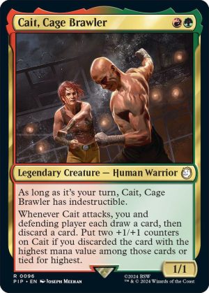 Cait, Cage Brawler [Universes Beyond: Fallout]