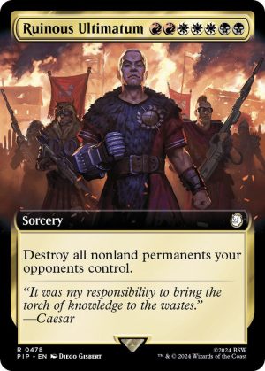 Ruinous Ultimatum (Extended Art) [Universes Beyond: Fallout]