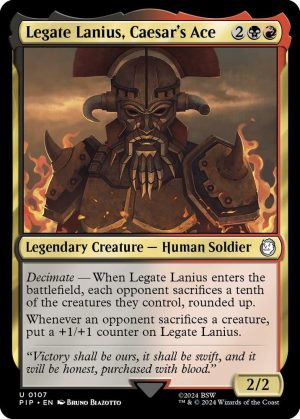 Legate Lanius, Caesar's Ace [Universes Beyond: Fallout]