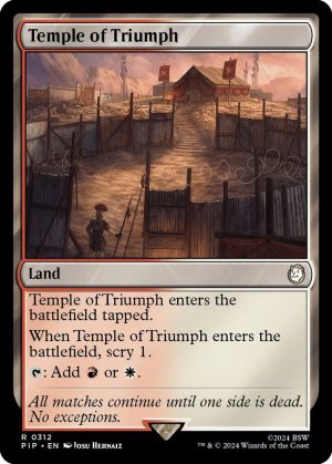 Temple of Triumph [Universes Beyond: Fallout]