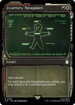 Inventory Management (Showcase) [Universes Beyond: Fallout]