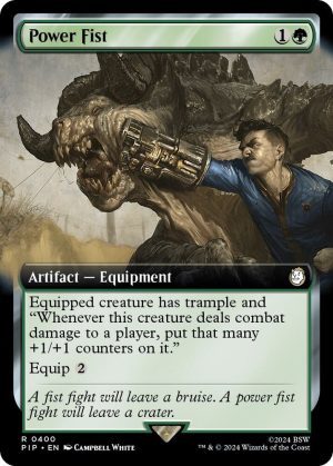Power Fist (Extended Art) [Universes Beyond: Fallout]