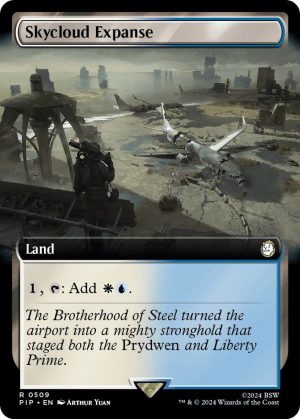 Skycloud Expanse (Extended Art) [Universes Beyond: Fallout]