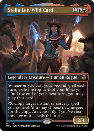 Stella Lee, Wild Card (Borderless) [Commander: Outlaws of Thunder Junction]